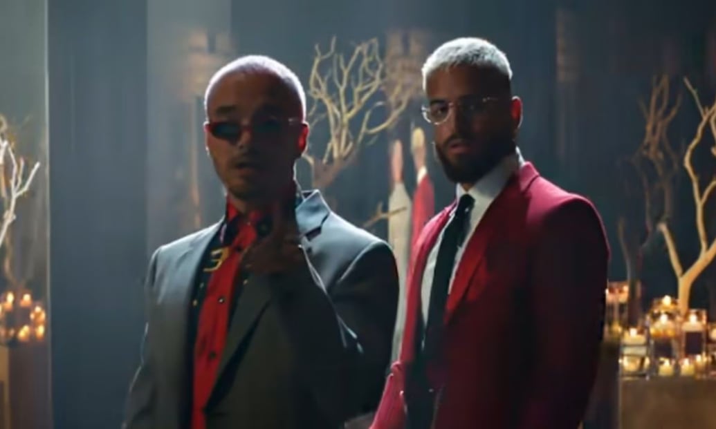 Maluma y J Balvin se encontraron en París, en la Semana de la Moda. (Imagen tomada de la canción 'Qué pena' de Maluma