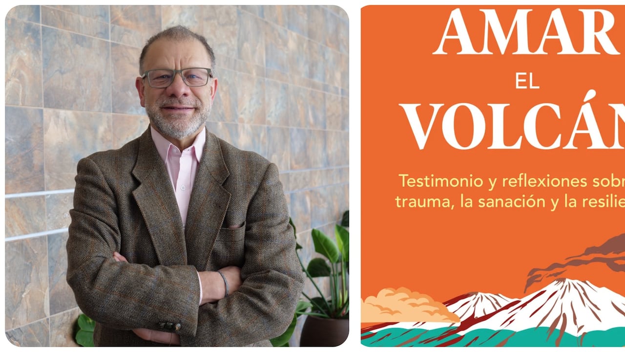 'Amar el volcán', el libro en el que el médico Ariel Alarcón cuenta cómo sobrevivió a la tragedia de Armero.