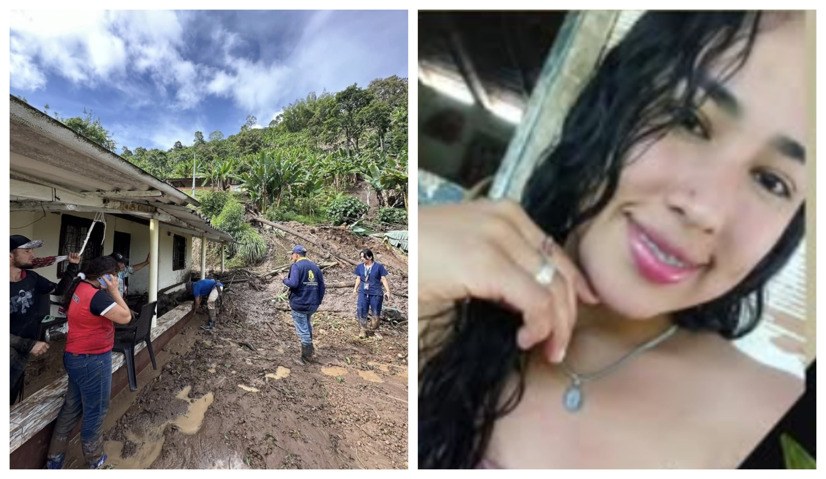 La estudiante de derecho María Verónica Mesa Agudelo, una de las tres víctimas mortales de la emergencia en Pueblorrico, Antioquia.