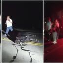 Los heridos fueron trasladados a un centro asistencial del lugar de la emergencia.