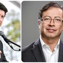 Diego Molano y Gustavo Petro