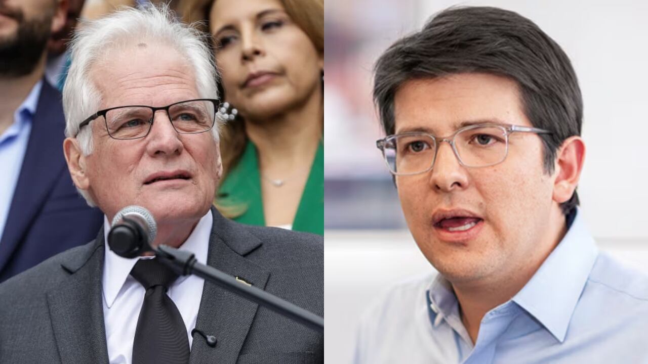 Miguel Uribe Londoño y Miguel Uribe Turbay