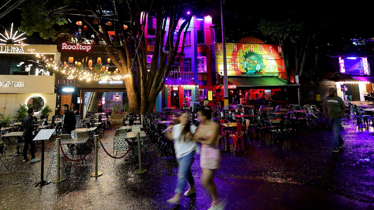 Trabajadoras sexuales en Medellín.