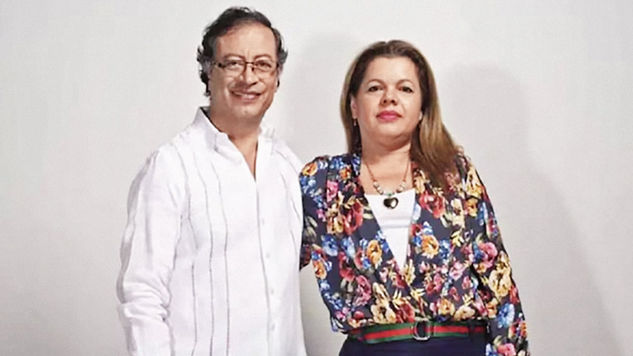Mary Luz Herrán, exesposa del presidente Gustavo Petro.