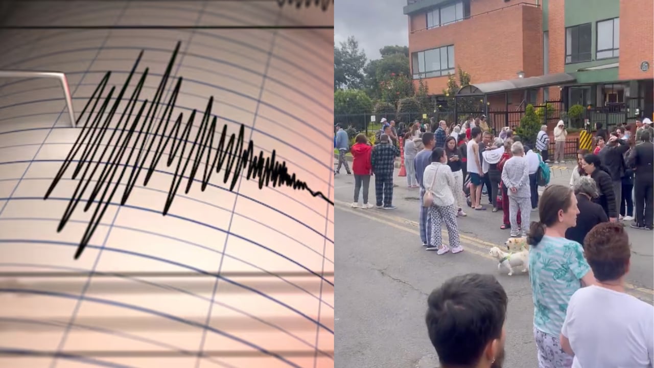 Imágenes del temblor en Bogotá este domingo 8 de junio de 2025.