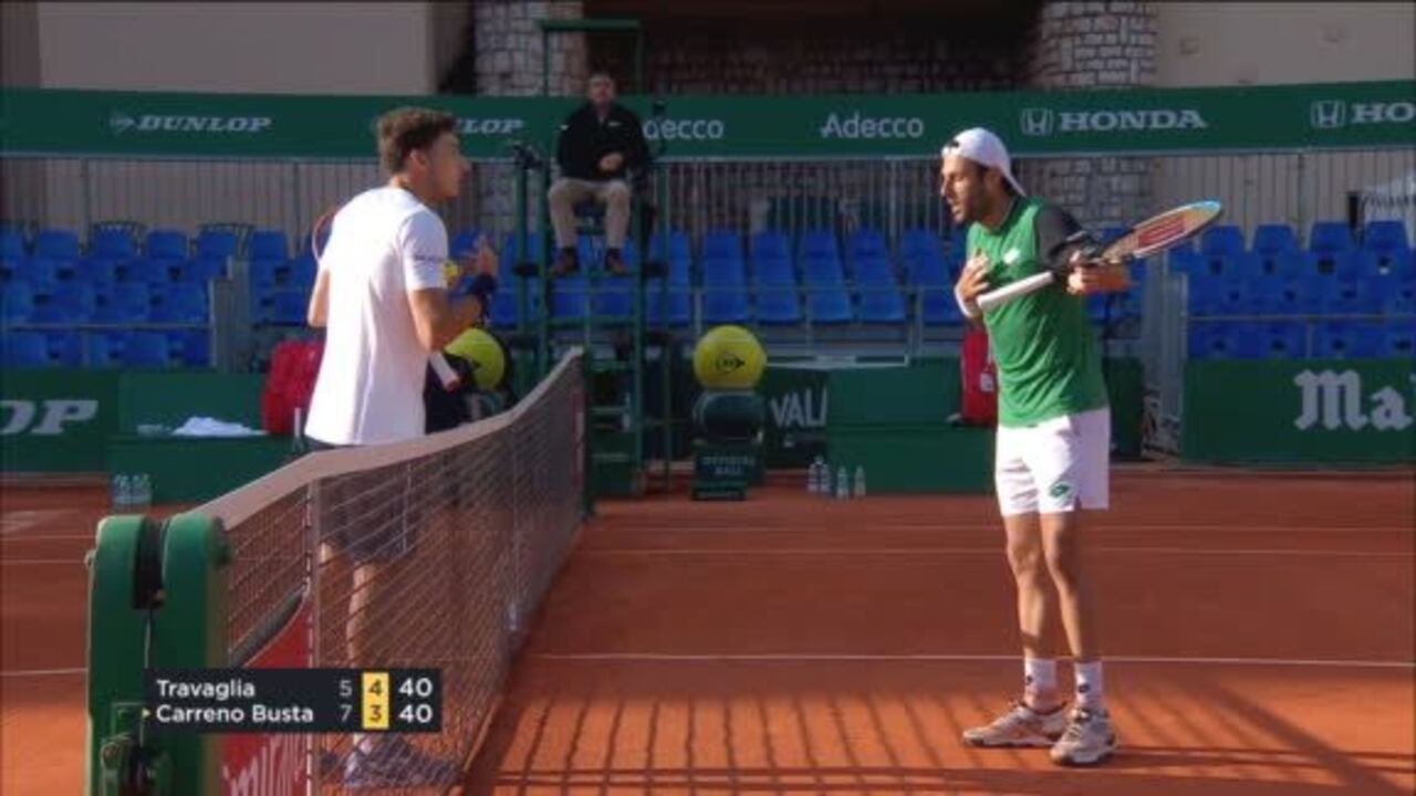 Pablo Carreño y Stefano Travaglia