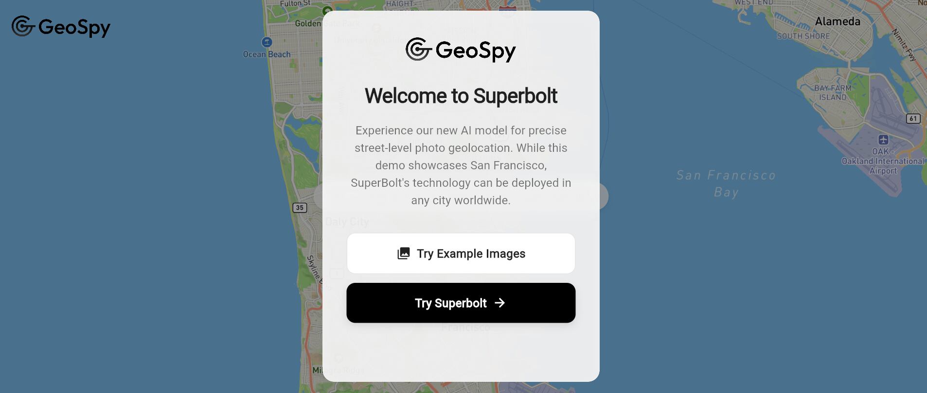 Con GeoSpy, los usuarios pueden acceder a geolocalización precisa, disponible para cualquier ciudad, comenzando con una demostración de San Francisco.