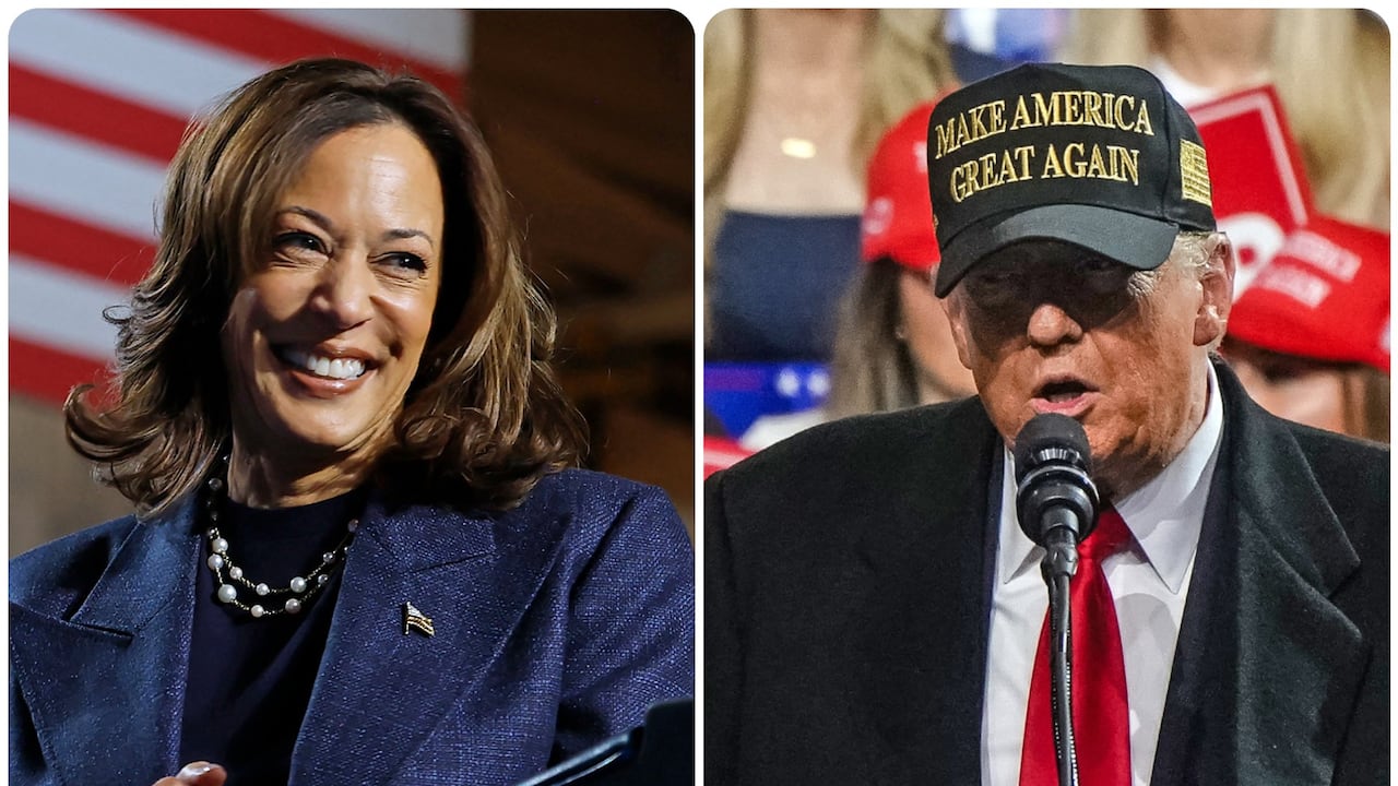 Los candidatos Kamala Harris y Donald Trump queman sus últimos cartuchos electorales.