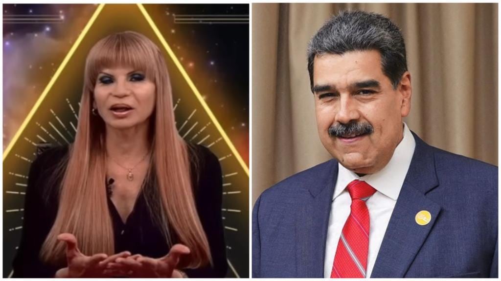 Mhoni Vidente y Nicolás Maduro