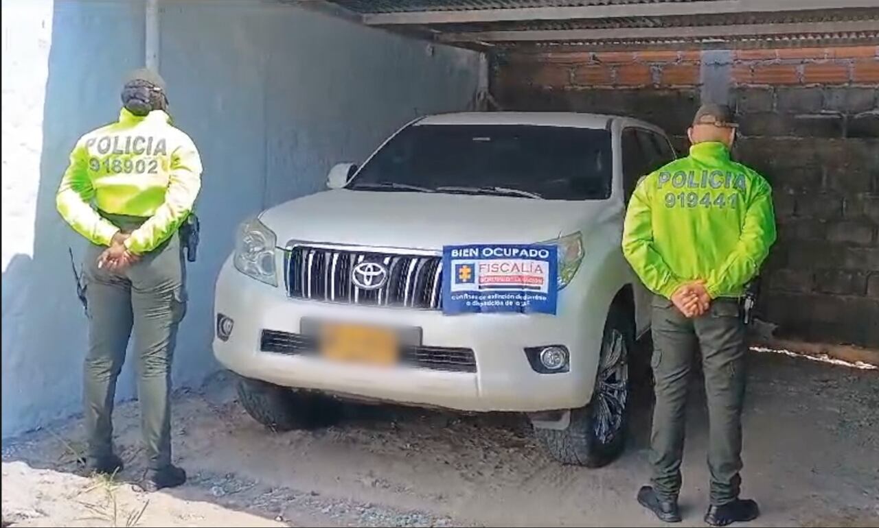 También fueron incautados algunos vehículos.