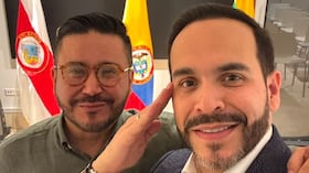 El contralor electo Jorge Laverde se reunió con el presidente de la República, Abelardo De La Espriella.