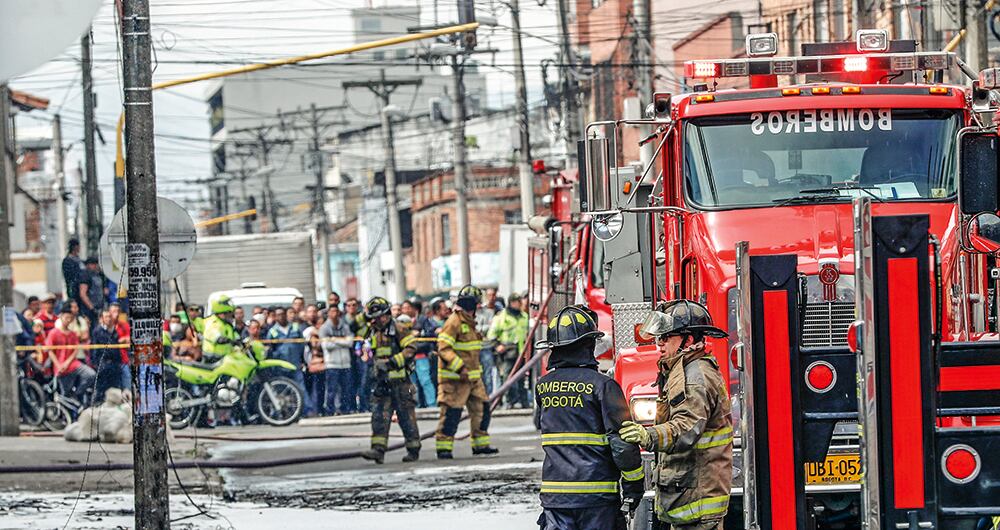 Bomberos de Bogotá, imagen de referencia. 