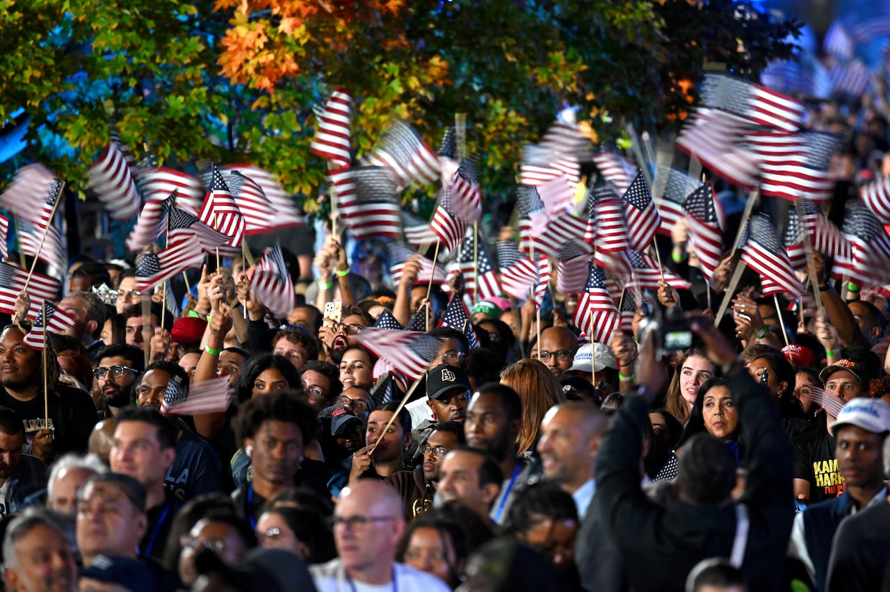 Nichelle Poe ha acudido a ver a "la primera presidenta". "Tengo confianza porque creo que queremos preservar nuestra democracia", afirma.