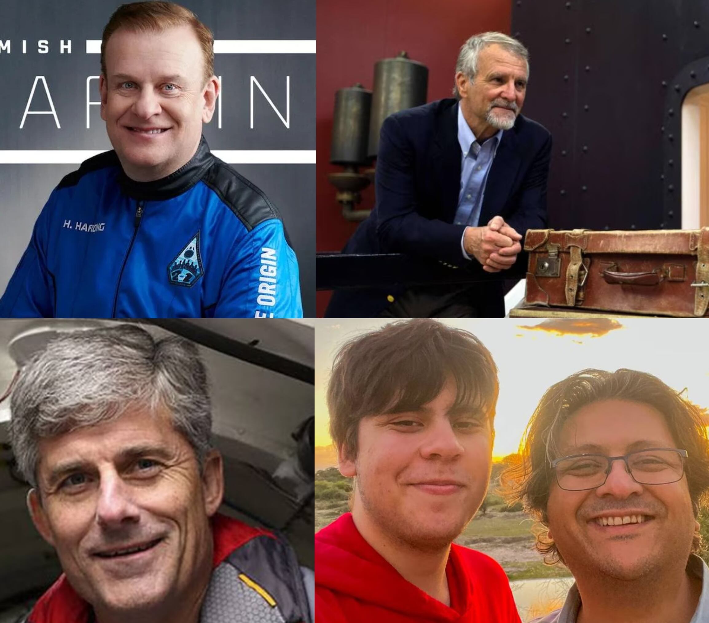 Fallecidos en el submarino Titán