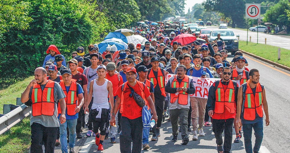 Crisis migratoria en la frontera de Estados Unidos y Mexico