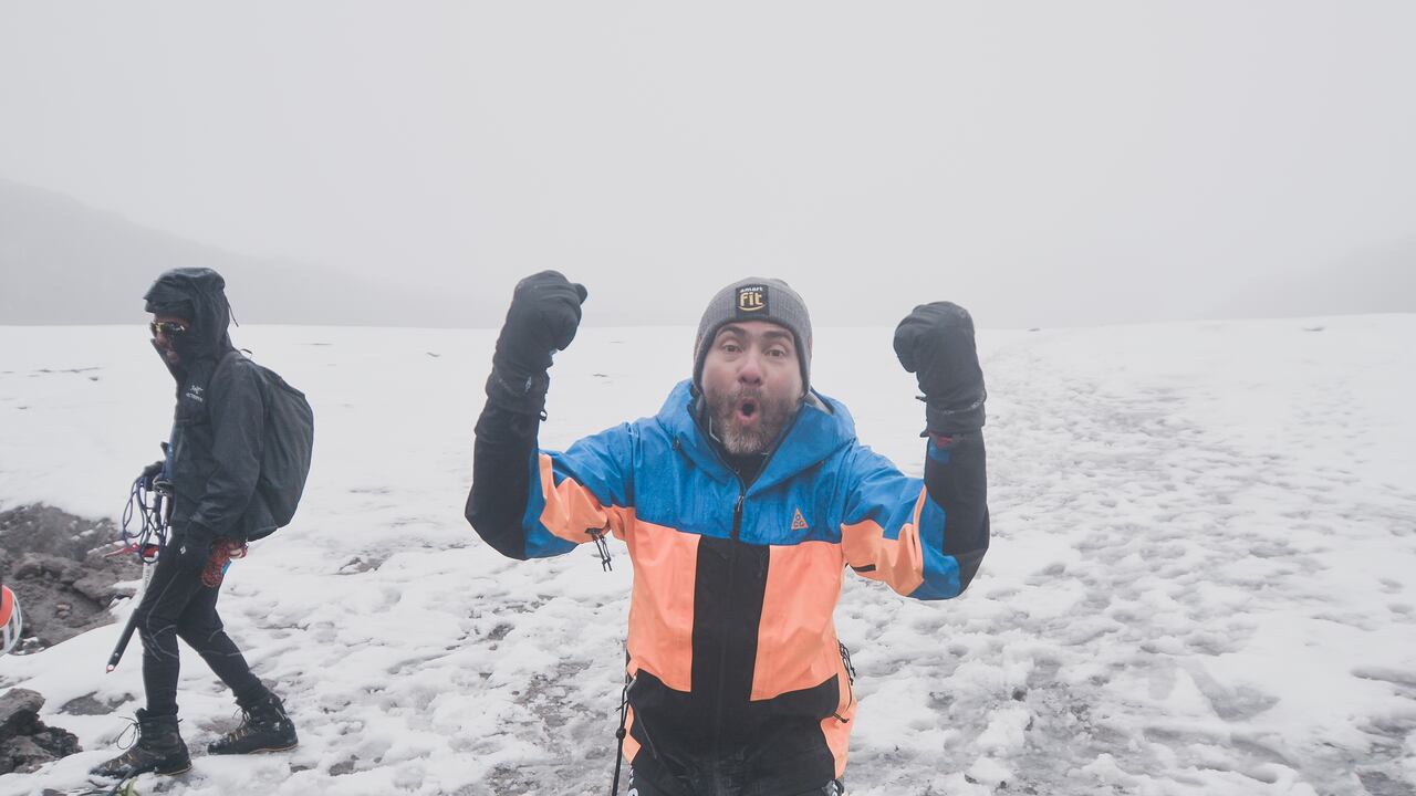 Mauro Salazar, ganador del nuevo récord Guinness de Colombia.