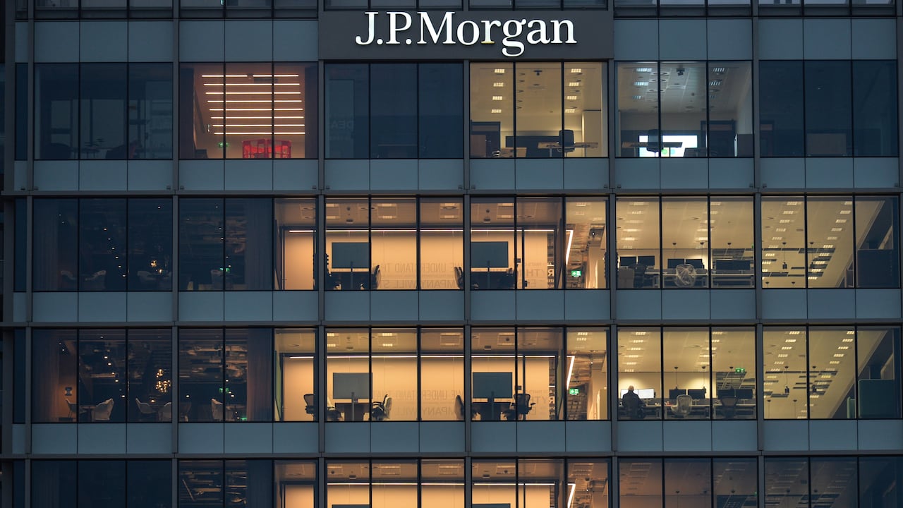 JP Morgan (Photo by Artur Widak/NurPhoto via Getty Images)