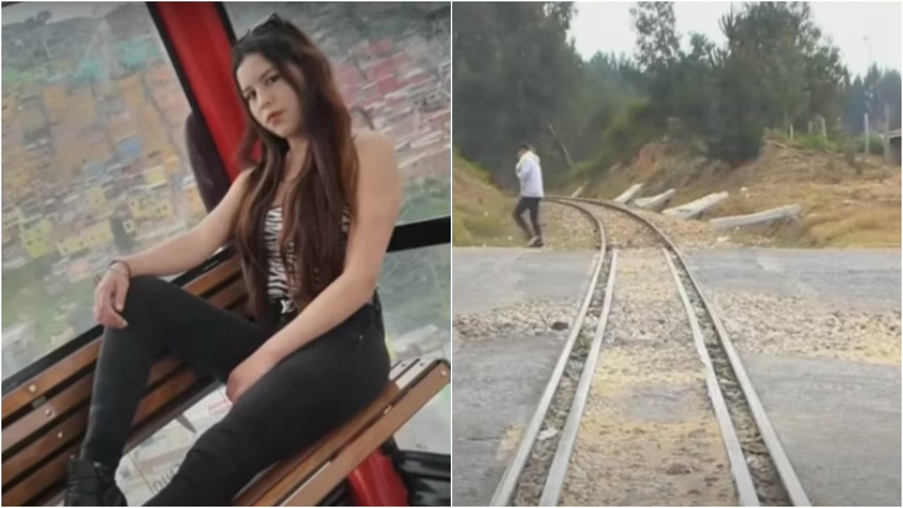 Yeidi Rodríguez fue arrollada por tren en Tunja y sufrió amputación parcial de sus piernas.
