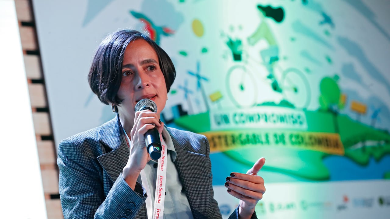 Susana Muhamad, Ministra de Ambiente y Desarrollo Sostenible.
