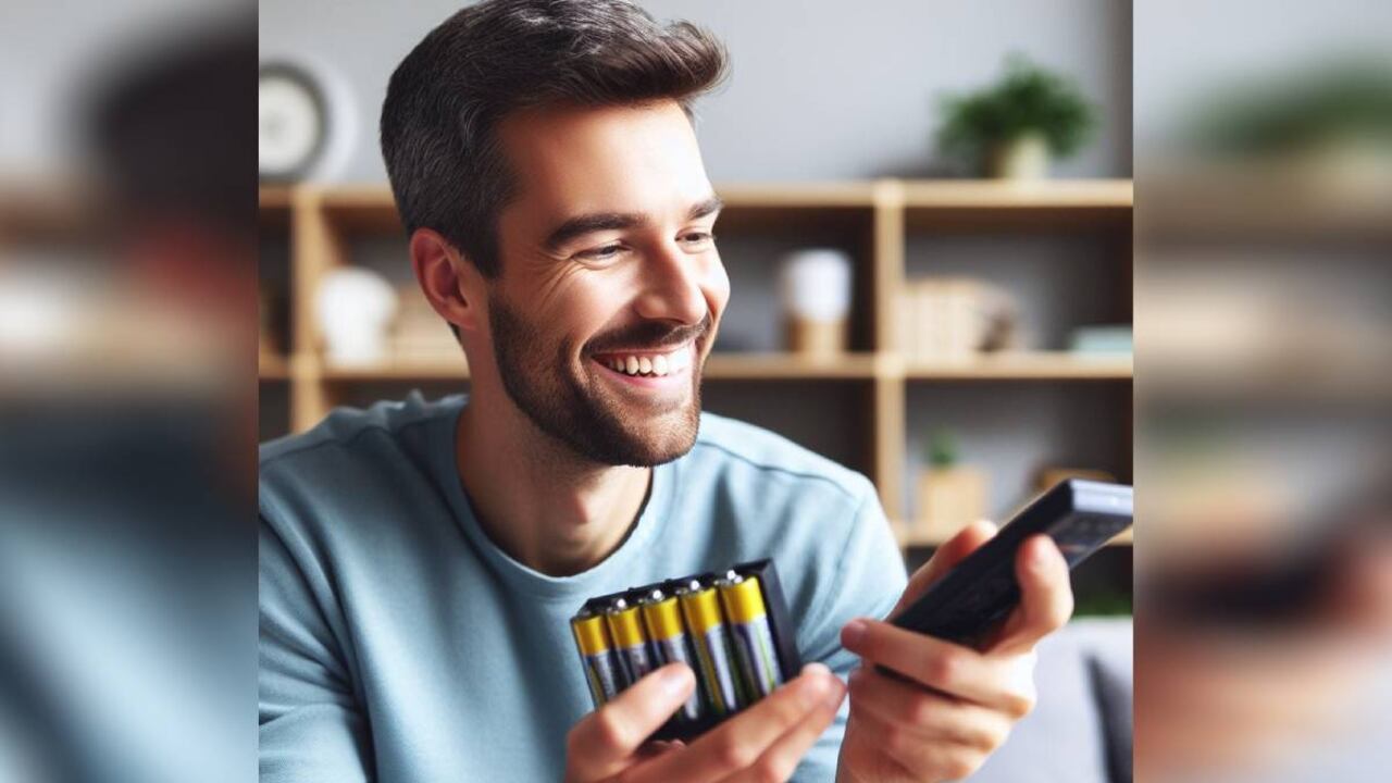 La duración de las pilas del control remoto del televisor puede ser un problema.