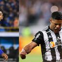 Daniel Cataño y Hulk, figuras de Millonarios y Mineiro para la Copa Libertadores 2023.