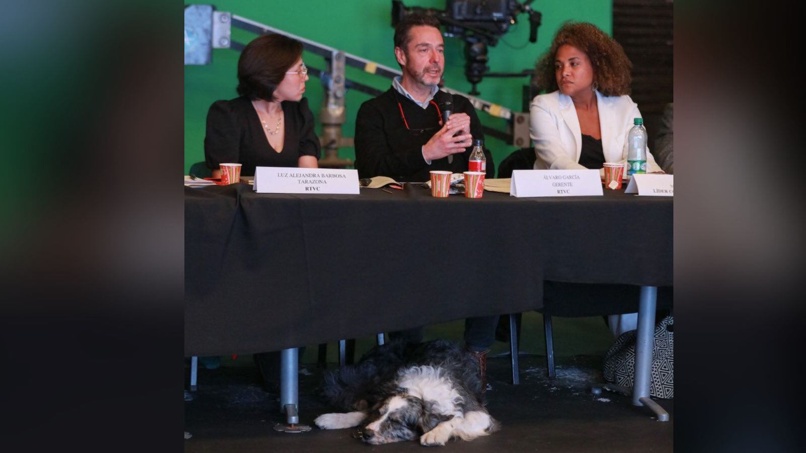 Otto, en la reunión de empalme con el gobierno Petro.