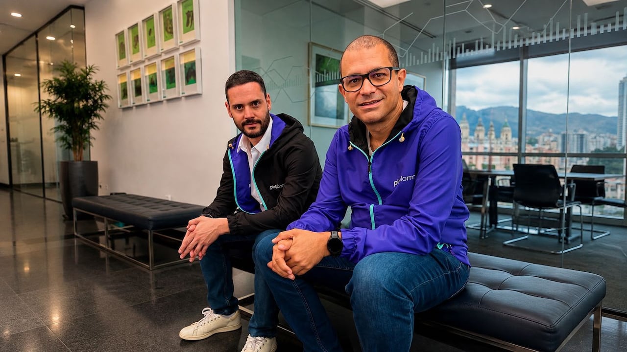 Felipe Tascón y Mario Márquez, fundadores de Plataform.