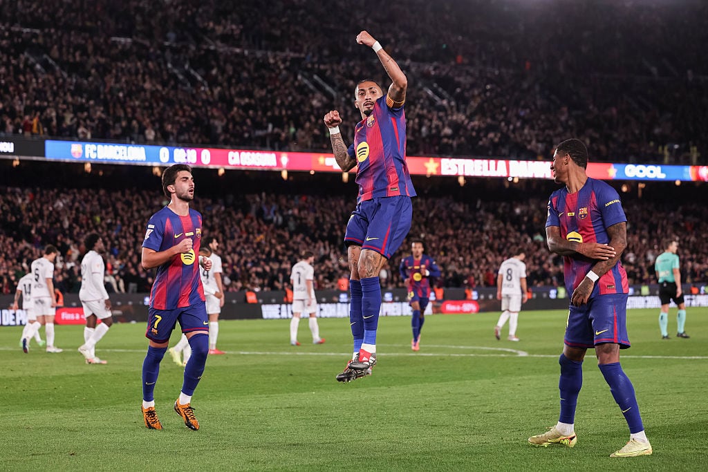 Osasuna se mostró sólido, pero no logró resistir la ofensiva culé.