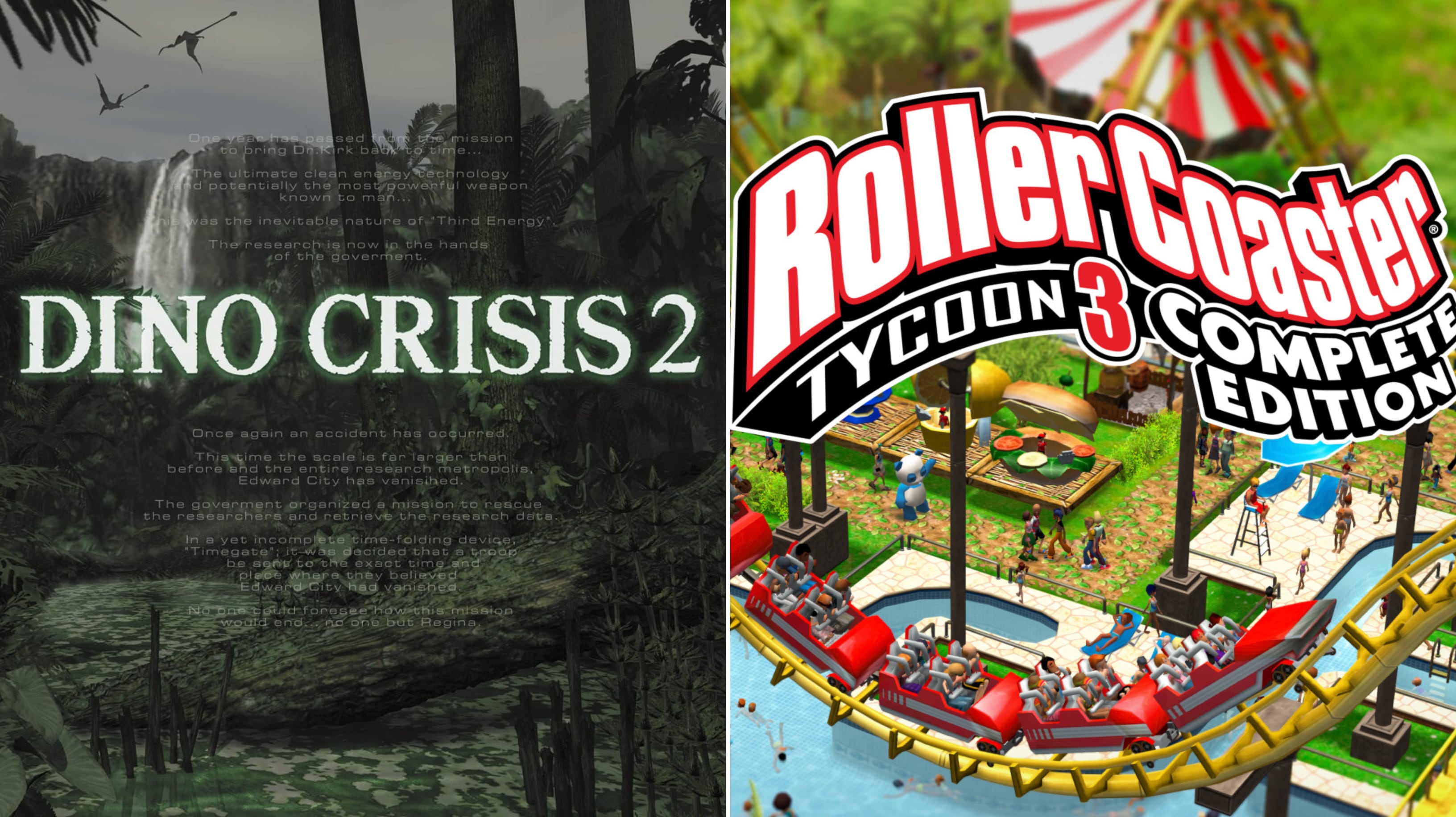 PlayStation recupera un clásico de dinosaurios y suma un juego para crear parques de atracciones.