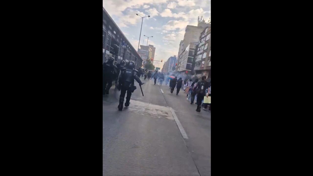 Las acciones del ESMAD fueron rechazadas por el presidente, Gustavo Petro.