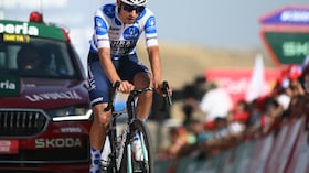 Santiago Buitrago fue el protagonista en la etapa 14 de la Vuelta a España.