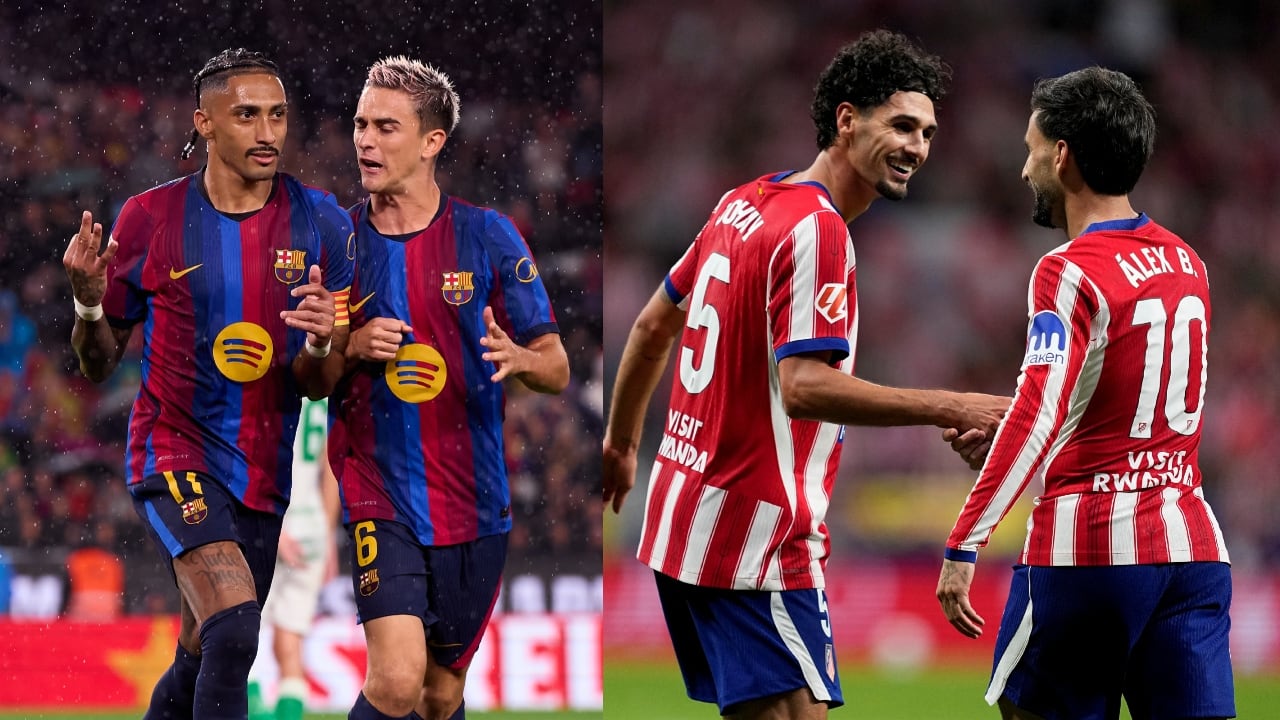 Barcelona y Atlético de Madrid ganan en LaLiga.