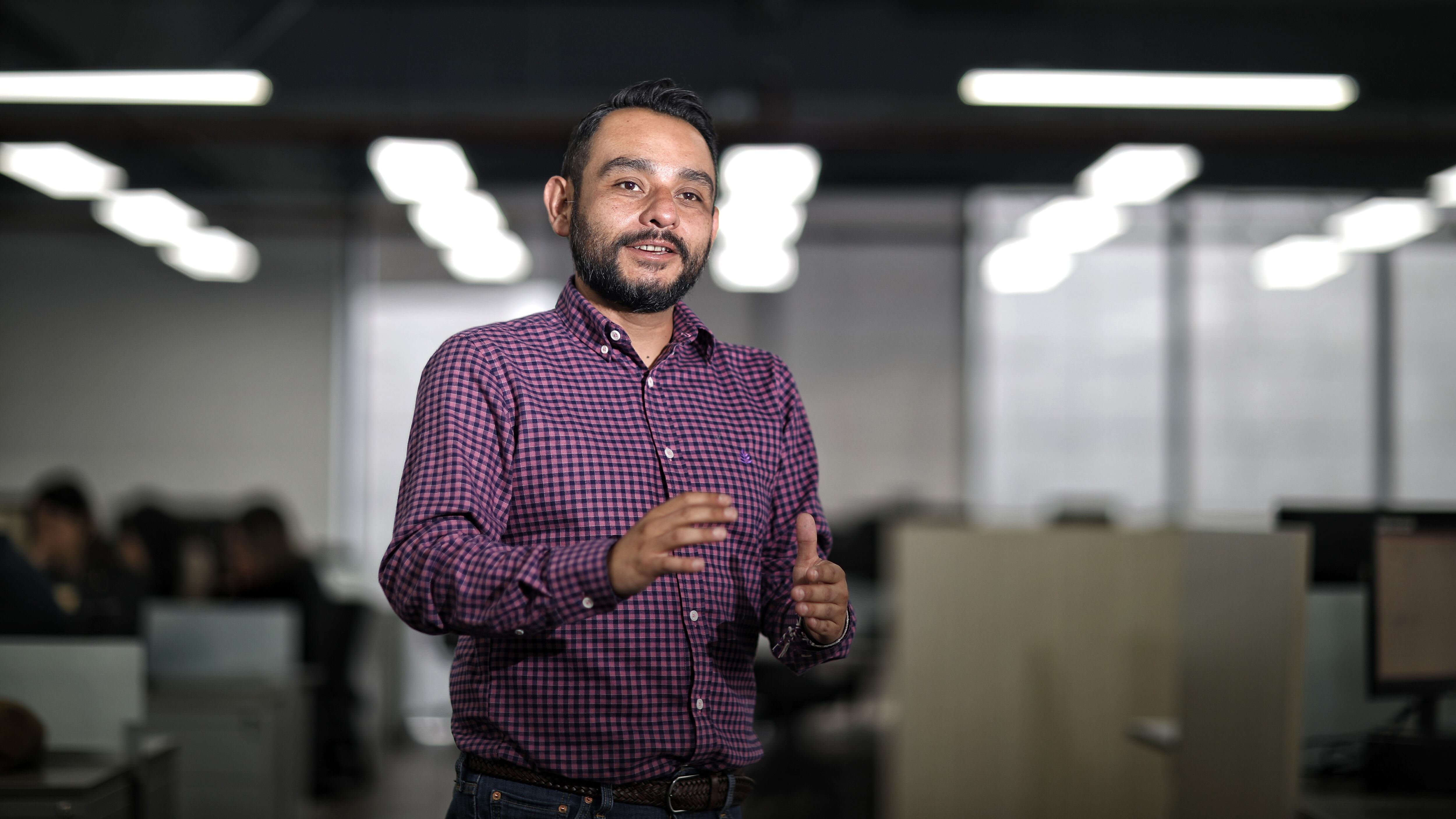 Andrés Molano, directos del Icfes.