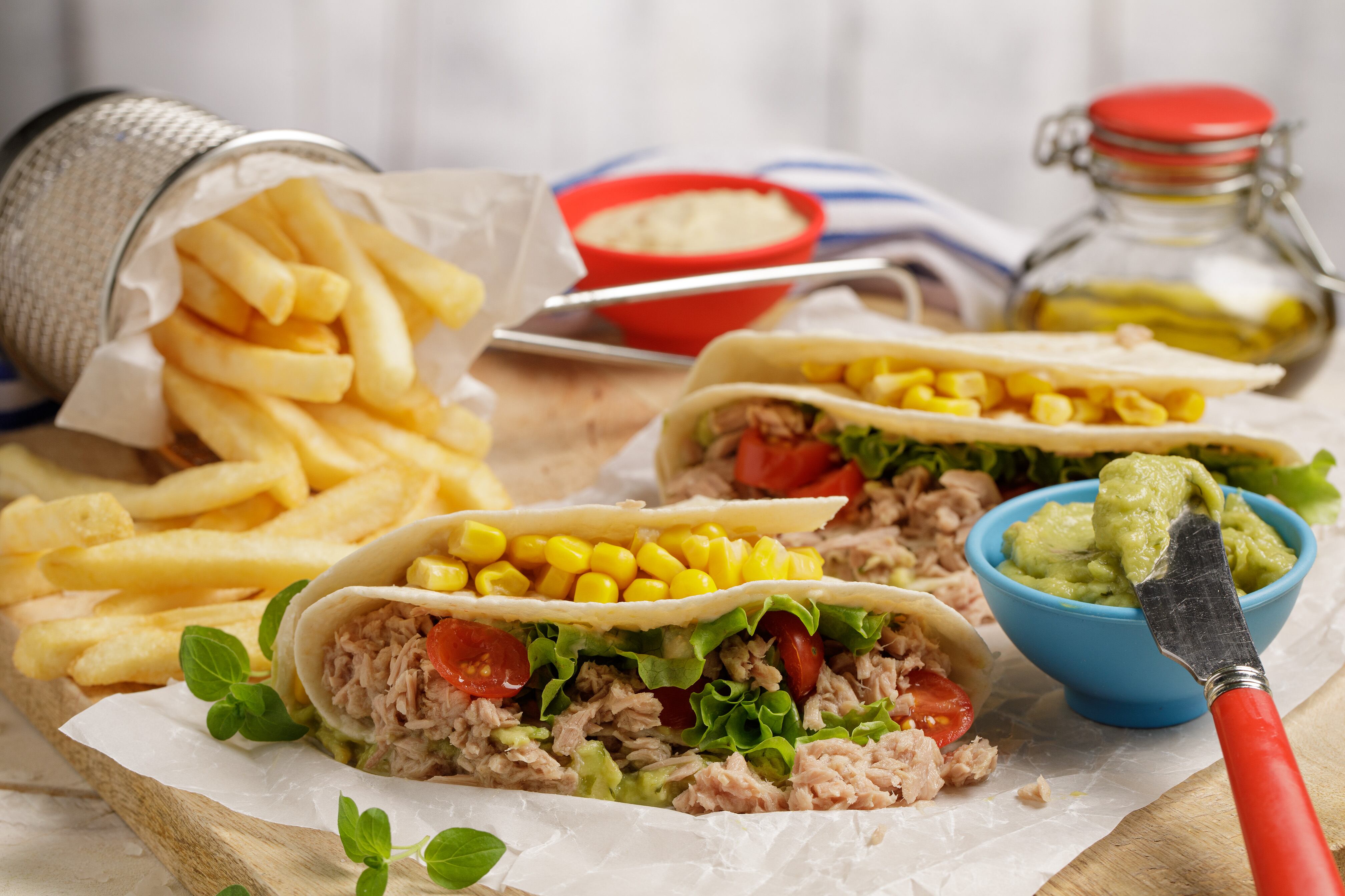 Wraps con atún Zenú