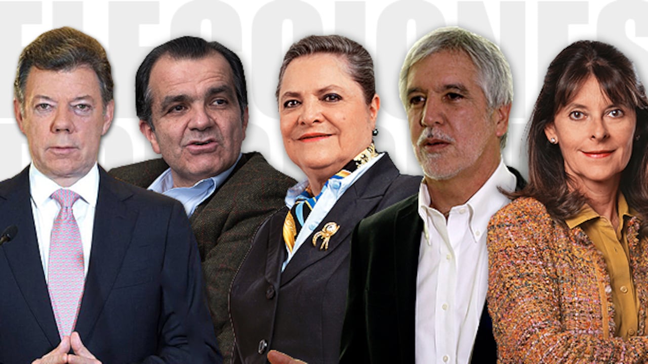 En el gran debate, los candidatos se dijeron las verdades y presentaron brevemente sus propuestas. Foto: SEMANA.