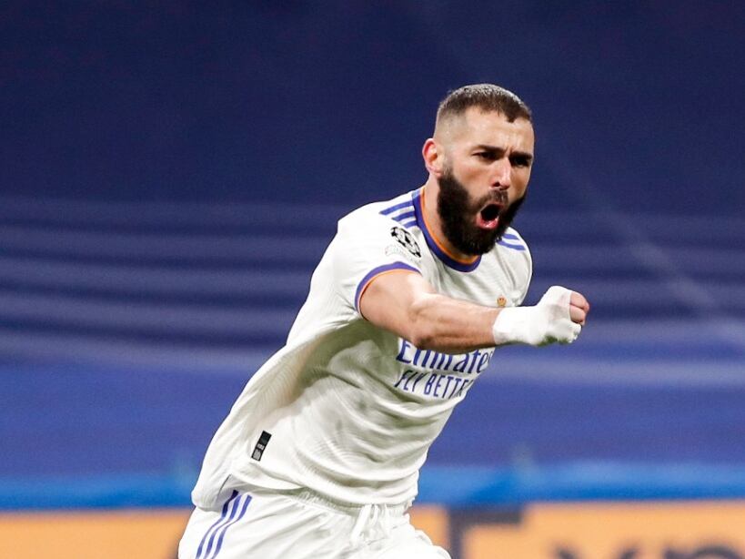 Con un triplete de Benzema, Real Madrid arrolla al Almería