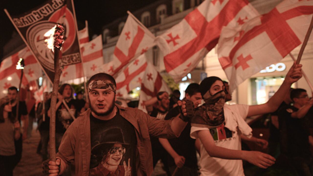 Georgia se debate entre la demiocracia y el autoritarismo (Photo by Artur Widak/NurPhoto via Getty Images).