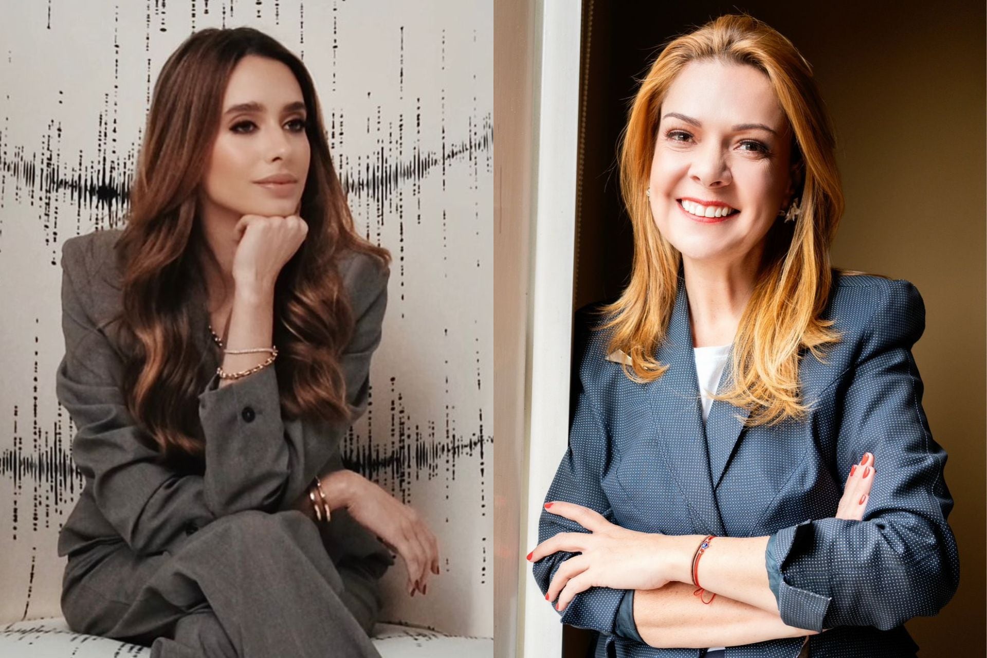 Laura Anzola, a la izquierda, y Julita Barreto, a la derecha, serán las speakers del Bootcamp Liderazgo de Alto Impacto para Mujeres, un espacio pensado para potenciar el liderazgo femenino desde la experiencia y la acción.