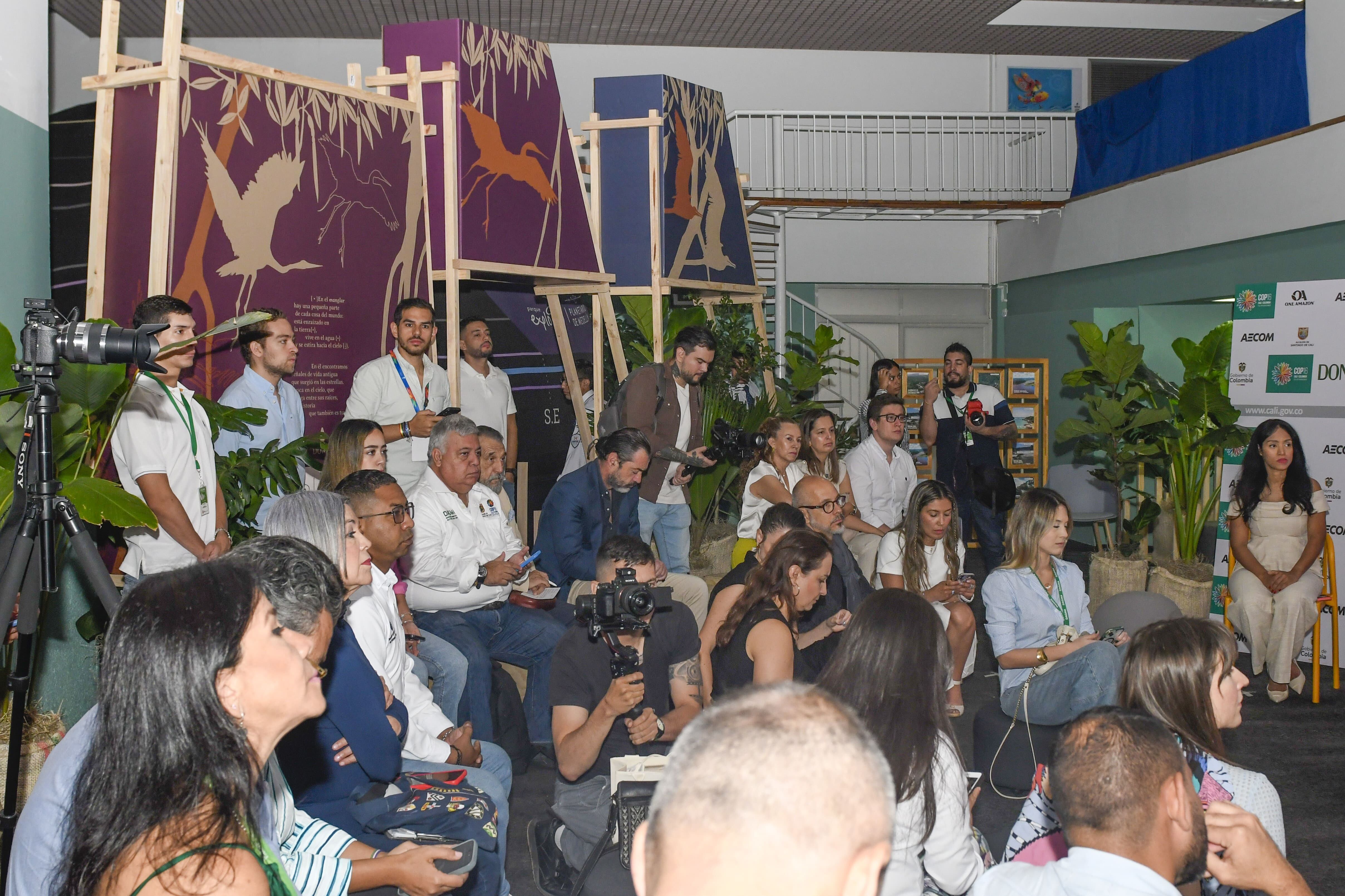 Reunión en la COP16.