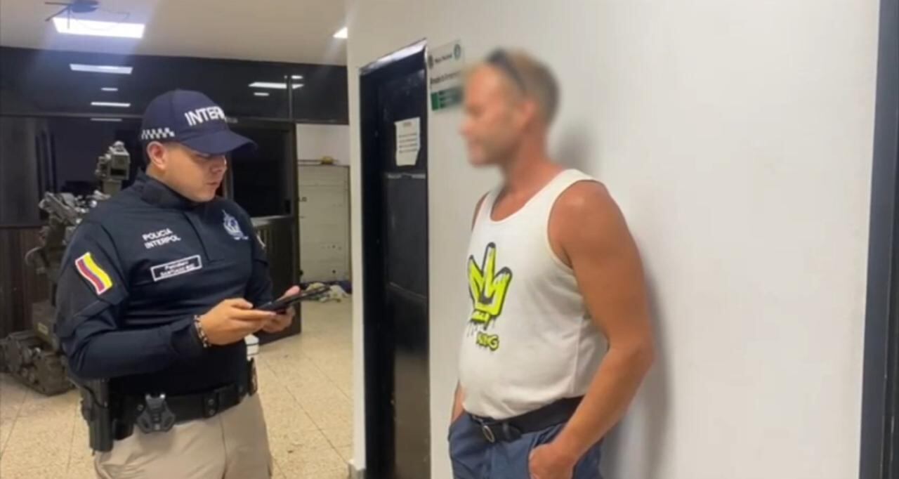 Captura de alias El Matemático, socio de alias el Profesor.