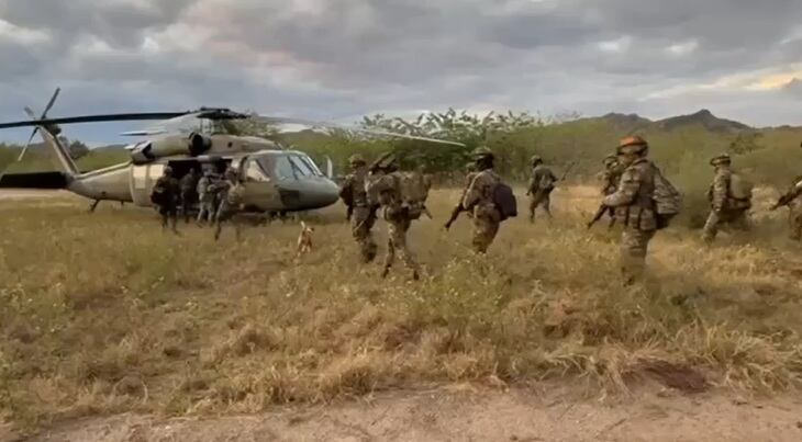 El operativo se adelantó en esta población del sur del Cauca, enfrentándose a la amenaza de ser hostigados por las disidencias de las Farc.