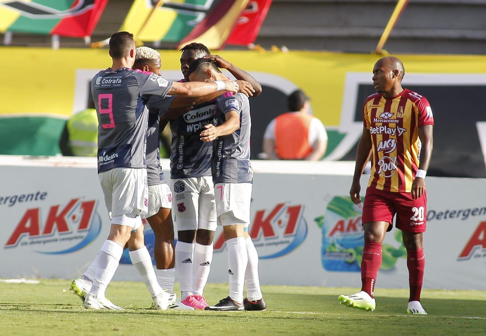 Tolima vs Medellín en la fecha 11 de la Liga BetPlay