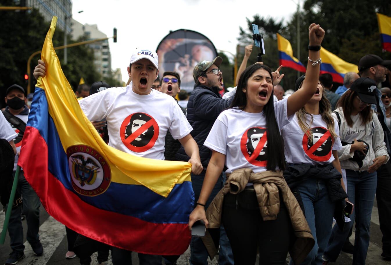 Marchas convocadas por la oposición en contra del Gobierno 15 febrero