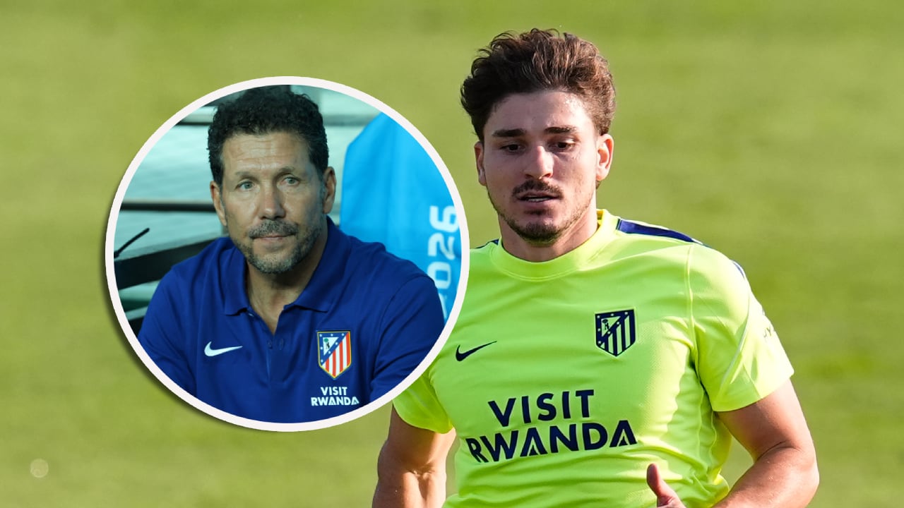 Julián Álvarez regresó a entrenamientos con el Atlético de Madrid.