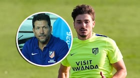 Julián Álvarez regresó a entrenamientos con el Atlético de Madrid.