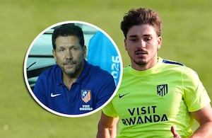 Julián Álvarez regresó a entrenamientos con el Atlético de Madrid.