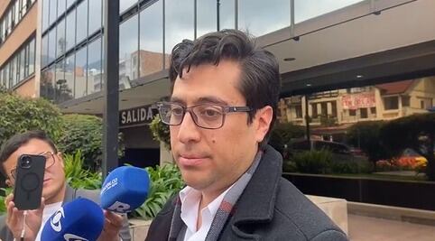 Sebastián Erazo, abogado del exministro de Comercio.