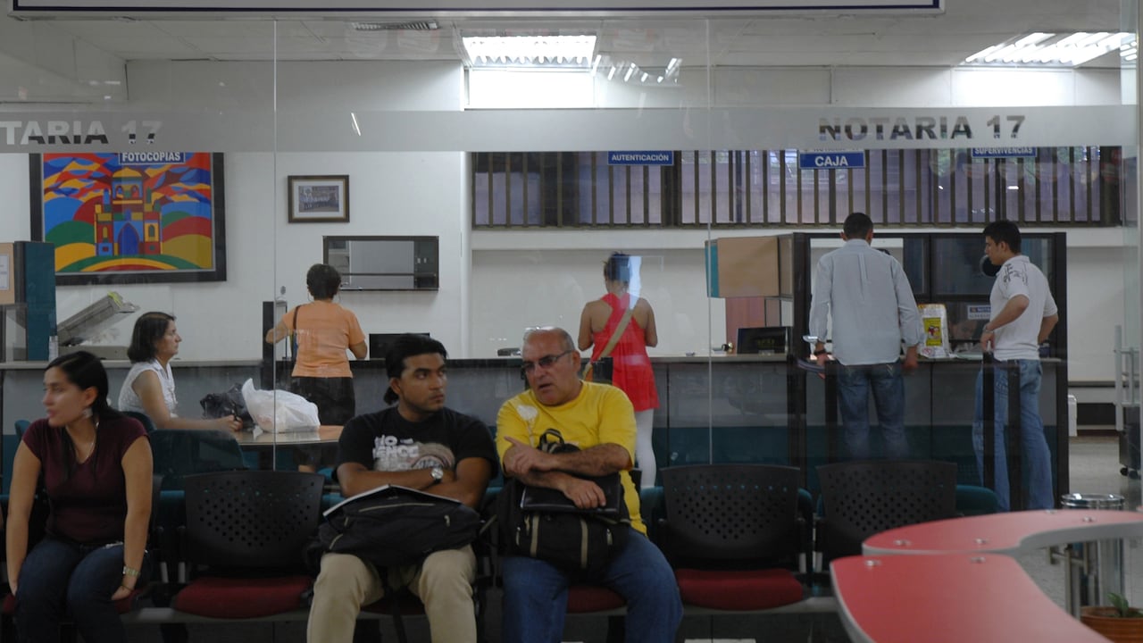 Notarías, diligencias