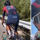 Egan Bernal y Sergio Higuita entrenaron juntos durante este viernes -22 de julio-.