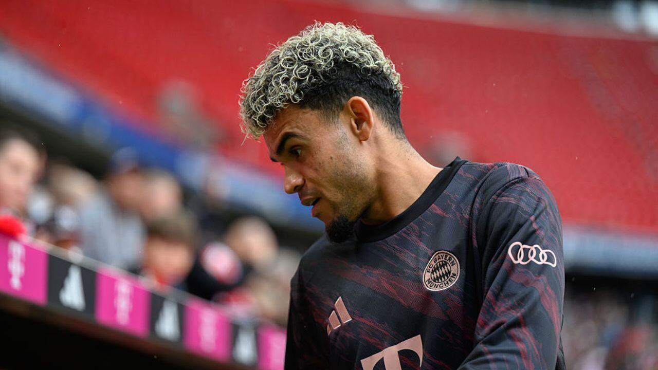 Lucho Díaz en el Bayern.